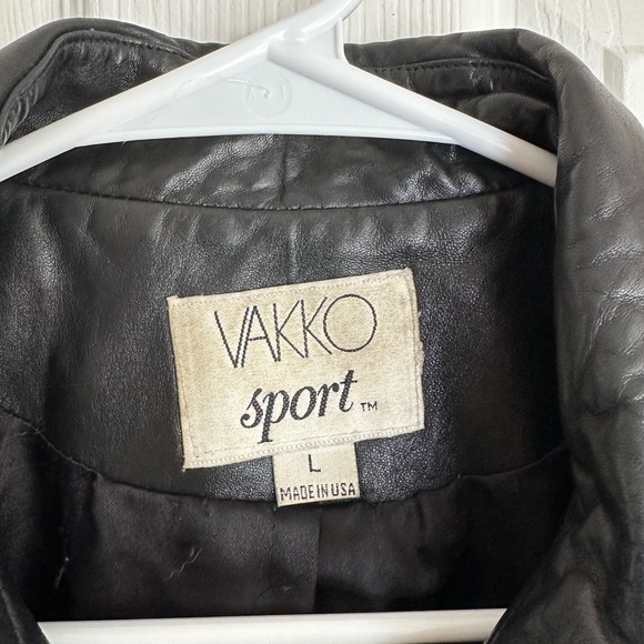 Vakko 100% real leather jacket - Picture 4 of 6